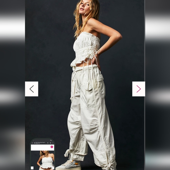 Free People - White Gabby Tank - Picture 4 of 6